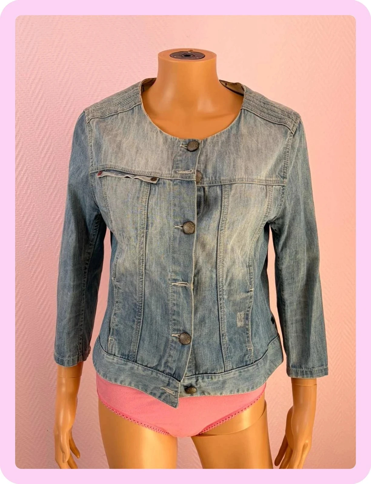 I code Saint n Jean jacket size 40 rarely worn – photo 2